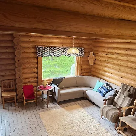 Apartment Spacious Log House With Private And Sauna Äänekoski