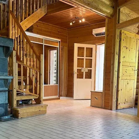 Spacious Log House With Private And Sauna Apartment *