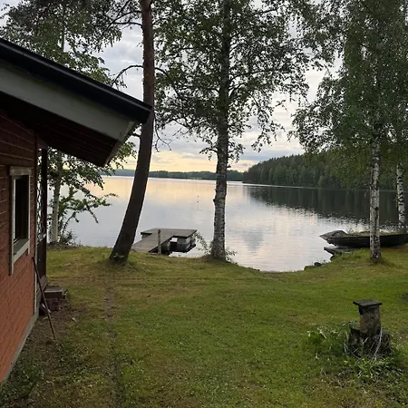 Spacious Log House With Private And Sauna Äänekoski