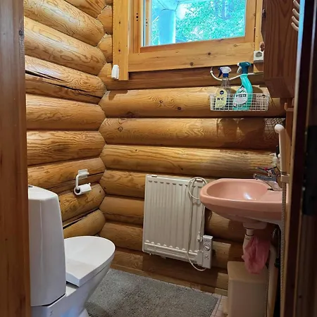 Apartment Spacious Log House With Private And Sauna Äänekoski