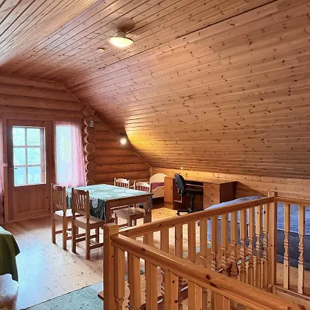 Apartment Spacious Log House With Private And Sauna Äänekoski